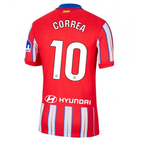 Dres Atletico Madrid Angel Correa #10 Domaci 2024-25 Kratak Rukav